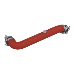 Toyota GR Corolla Charge Pipe Kit - K&N Engineering - Wrinkle Red - Wrinkle Red - `23-`24